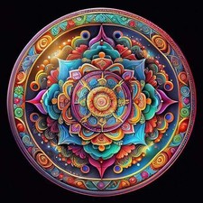Diamond Painting Kits for Adults, 5D DIY Diamond Art Kits for Mandala A