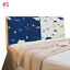 miniatura 14  - Cubierta de cama cabecero estiramiento de dibujos animados de cabecera cubierta a prueba de polvo Slipcover Decoración del hogar