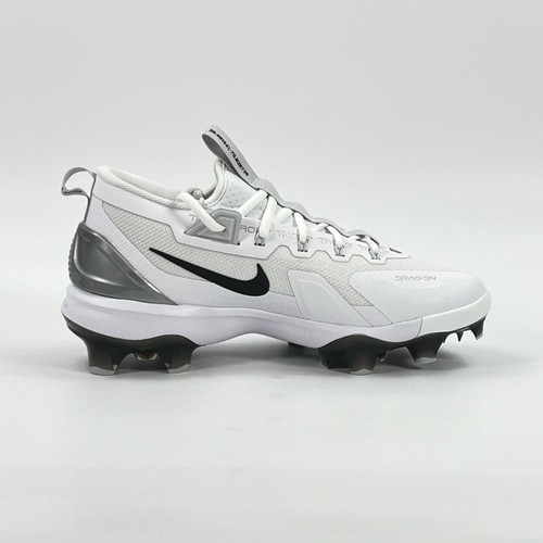 Nike Force Zoom Trout 9 Elite MCS 'Metallic Silver' FZ0884-102 Cleat Multi Size - Picture 4 of 11