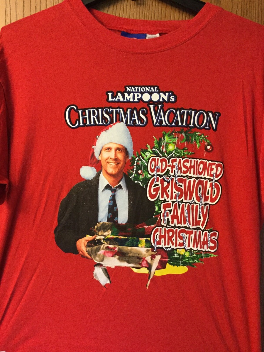 National Lampoon's Christmas Vacation. Shirt. Red. XL | eBay National Lampoon's Christmas Vacation. Shirt. Red. XL | eBay