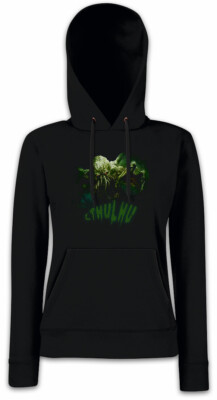 MONSTER CLAW CTHULHU Damen Hoodie Kapuzenpullover Miskatonic Arkham Lovecraft