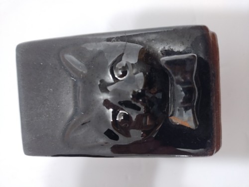 Rare Find Vintage Black Cat Salt Pepper Shakers Gothic Halloween Japan 50's READ - Picture 11 of 19