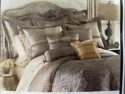 Beautiful New Luxury Waterford Farrell Euro Sham WOW.