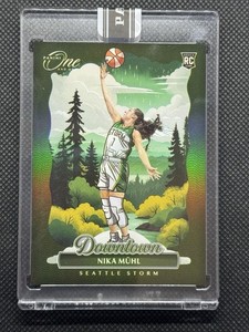 2024 Panini WNBA Rookie Royalty One NIKA MUHL Downtown #7 Rookie - Storm RC