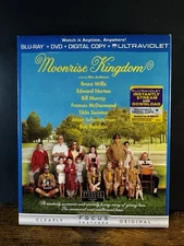 Moonrise Kingdom (Blu-ray/DVD, 2012, 2-Disc Set, Includes Digital Copy...