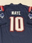 Drake Maye Signed New England Patriots NFL Football Jersey COA