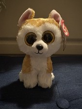 Loy Beanie Boo Rare Japanese Exclusive Akita Dog Mint Condition Regular Size