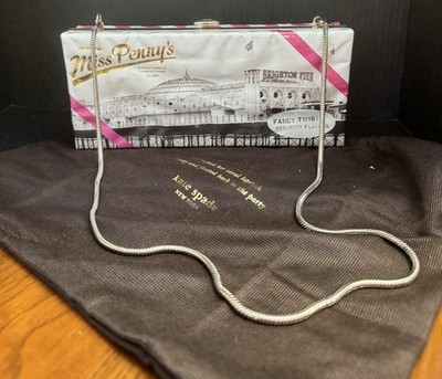 Kate Spade Miss Penny s Dree Clutch Striped Fancy Twists Assorted Flavors