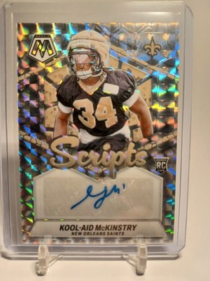 Gabor/ガボール激レア!1点物!手書き看板 2024 Mosaic Rookie Scripts Mosaic Prizm Kool-Aid McKinstry Auto RC