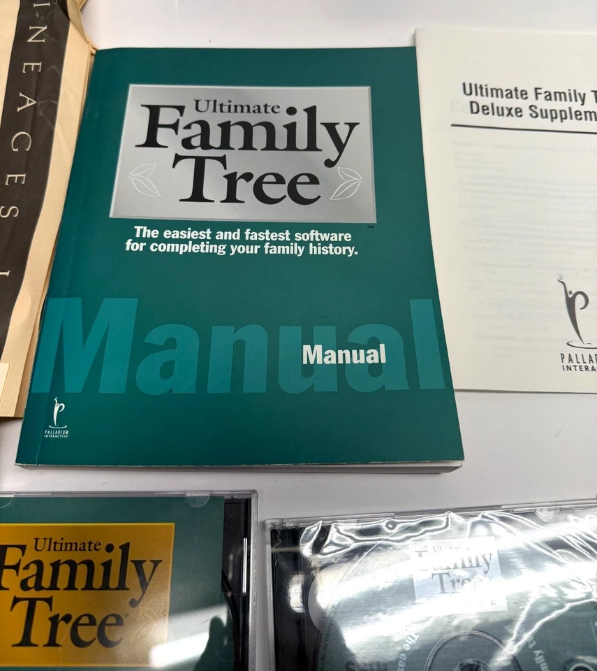 VINTAGE Ultimate Family Tree software with Manual - Image 2 of 4