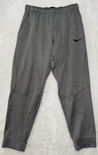 Nike Dri-Fit Mens Gray Joggers Pants Men  s Size LARGE