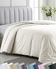 Luxury King Size Duvet Cover, Ivory