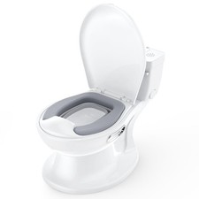 Best Potty Training Toilets for Baby Soft Seat, Toilet with Life-Like Flush and