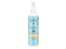 Babo Botanicals Sensitive Baby Mineral Sunscreen Spray SPF30 - Natural Zinc Oxid