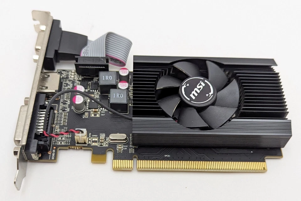 MSI AMD Radeon R7 240 2GB DDR3 Low Profile Graphics Card GPU R7 240 2GD3 64b LP - Image 4 of 4