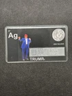 Trump 47 Patriots Coin 7.5gr .999 FS Silver Bar in Display Card