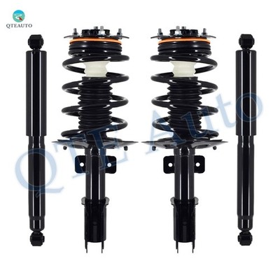 Set 4 Front Quick Complete Strut - Rear Shock For 2005 - 2008 Chevrolet Uplander