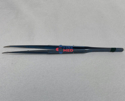 Codman 80 1807 Micro Tying Forceps Titanium Curved Fine Tip L 7 Cardiovascular