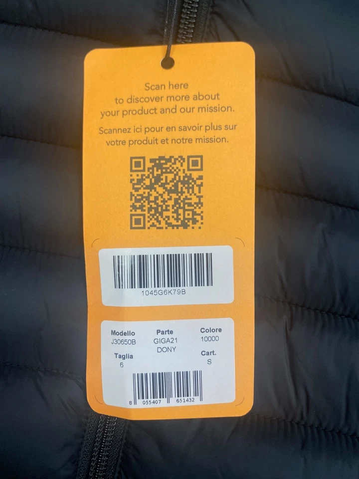 Save The Duck Boys Insulated BLACK Jacket $179, Size: 6 - Image 3 of 4