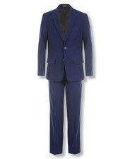Calvin Klein Boys' 2-piece Formal Suit Set, Includes Single Breasted Jacket