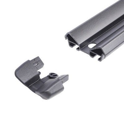 Für Thule 598 für ProRide Ersatz Endkappe 2 Stück ABS 66x20mm schwarz