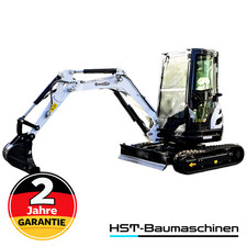 HST-25 Pro, Minibagger mit Kabine, 2,59 T