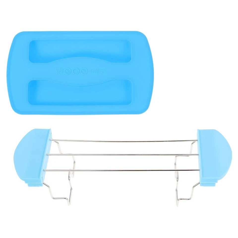  1 Set Toaster Warmhalterost Brotständer Sandwichständer Halter Grillrost mit - Bild 4 von 4