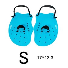 Wiosła pływackie Sprzęt pływacki 1 para 17 * 12,3cm Ręcznie tkane łóżko Regulowane różowe