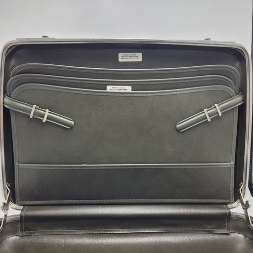 VTG American Tourister PWH Hardcase BRIEFCASE Luggage Deep Olive Lockable No Key - Picture 8 of 24