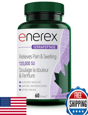 ENEREX Serrapeptase 120000 Su 60 CT