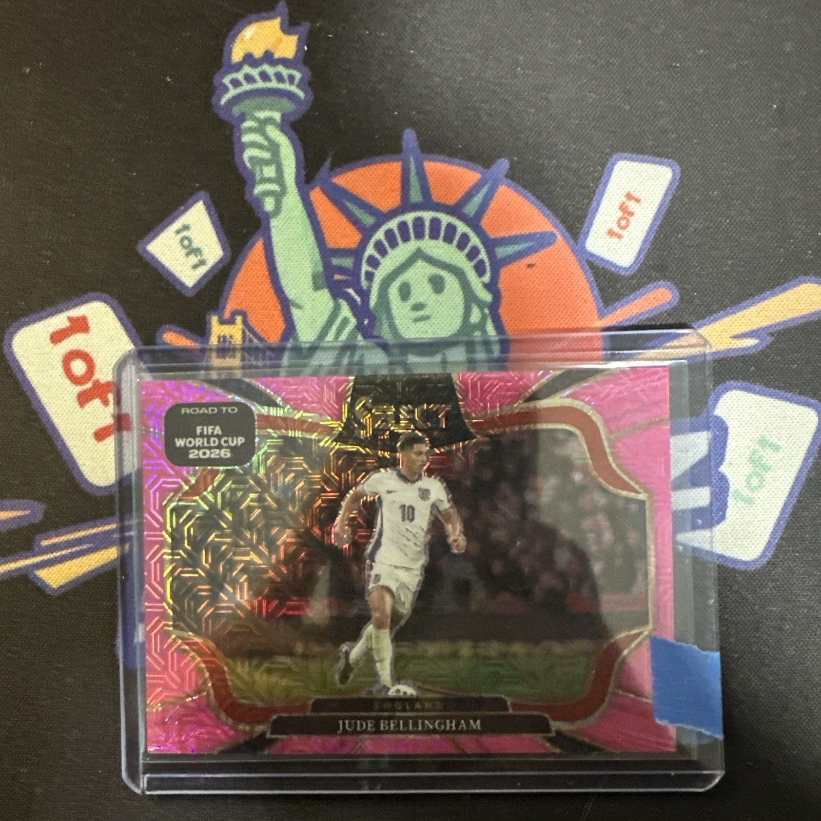 Jude Bellingham 2026 Panini Select Road to FIFA World Cup /399 Mojo Prizm #216