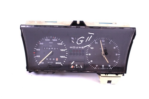 Tachometer VW Golf 2 Kombiinstrument 191919033MD Tacho m. Borduhr Motometer #4
