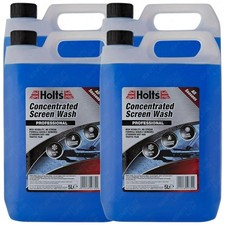 4x Holts All Seasons Windscreen Screen Wash High Power Concentrated 5 Litre 5L 1.35 per litre