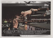 2019 Topps WWE NXT The Viking Raiders Aleister Black Ricochet #86 1z6