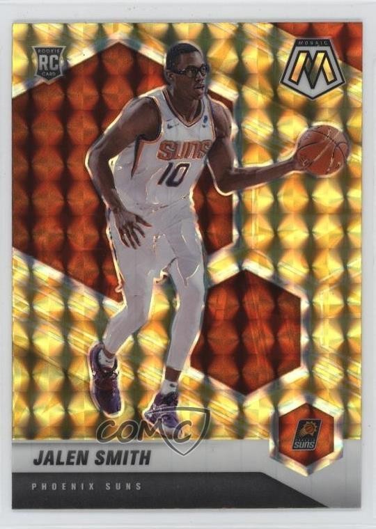 2020-21 Panini Mosaic Rookie Reactive Yellow Prizm Jalen Smith #228 1r1e