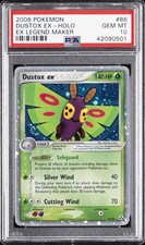 2006 POKEMON EX LEGEND MAKER #86 DUSTOX EX-HOLO PSA 10 on eBay