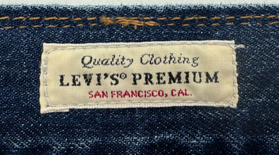 Levi's 505 Regular Fit Premium Selvedge Denim Men's Jeans W33 L32