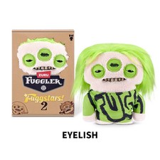 Authentic Zuru Fuggler Fugg Stars 2 Ugly Cute Collectible Plush Doll Toy EYELISH