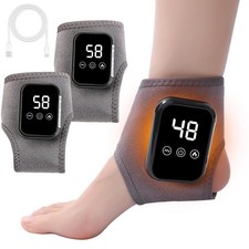 Foot Renew Triple Method Massager, Cordless Portable Ankle Massager, With T...