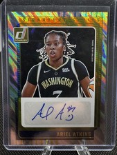 2025 Panini Donruss WNBA - Signature Series Ariel Atkins #SS-AA Holo Laser (AU)