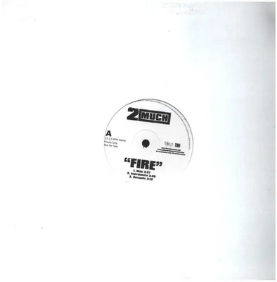 2 Much Fire Vinyl Single 12inch Music World Music