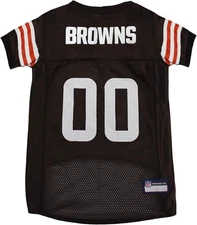 Pets First Cleveland Browns Dog Jersey, X-Small, 