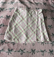 New with Tags Pink Pastel Tartan Check Skirt  Kilt - 18 - 24 months