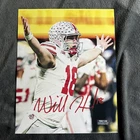 Will Howard Ohio State Buckeyes signed 8x10 photo Prime Time Witnessed