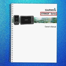 Garmin Striker Series Owners Manual Instructions User Guide - Tough COIL Binding