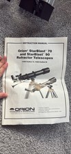 Orion Starblast 70mm Altazimuth Travel Refractor Telescope