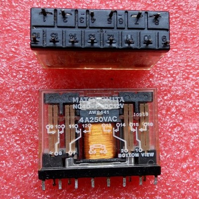 1pc New NC4D-P-DC12V AW8441 Relay *yt