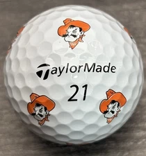 Taylormade TP5 Pix Oklahoma State Cowboys Matthew Wolff 21 Golf Ball (1 Ball)