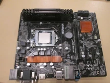 ASRock H110M-HDV Motherboard SR2L6 i5-6500 CPU 16GB DDR4 Ram