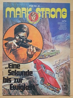 Mark Strong Der Mann von M.A.T.T. Nr.2 - TOP Z1 MOEWIG KRIMINAL COMICHEFT
